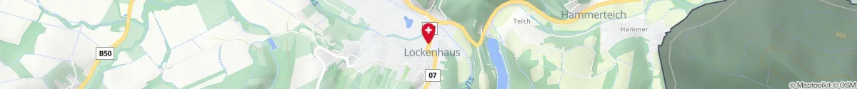 Kartendarstellung des Standorts für Apotheke Zur heiligen Margarete in 7442 Lockenhaus